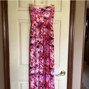 Parker Bayou Strapless Maxi Dress